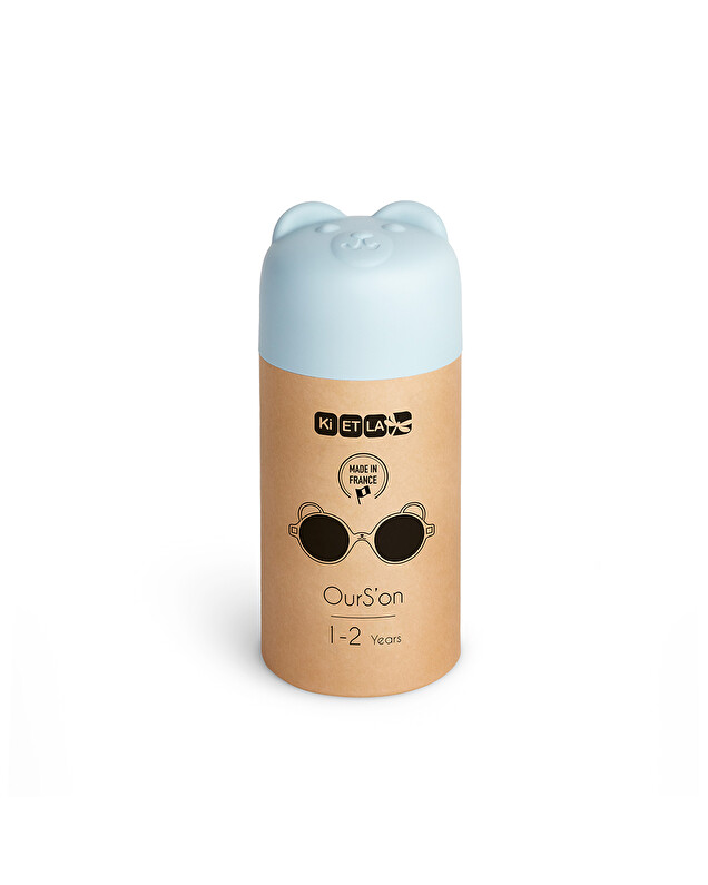 Lunettes de soleil Ourson 1-2 ans Coloris bleu ciel Ki Et La