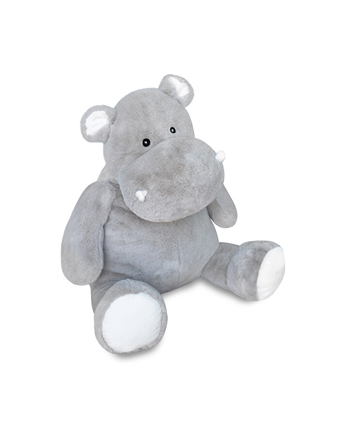 Peluche Hippo'dou 85 cm Coloris gris  Histoire d'Ours
