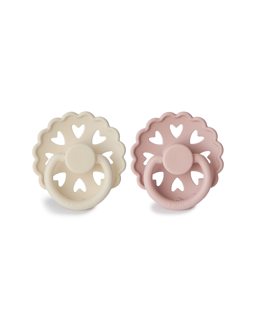 Lot de 2 sucettes Fairytale silicone Coloris duckling/girl  Frigg