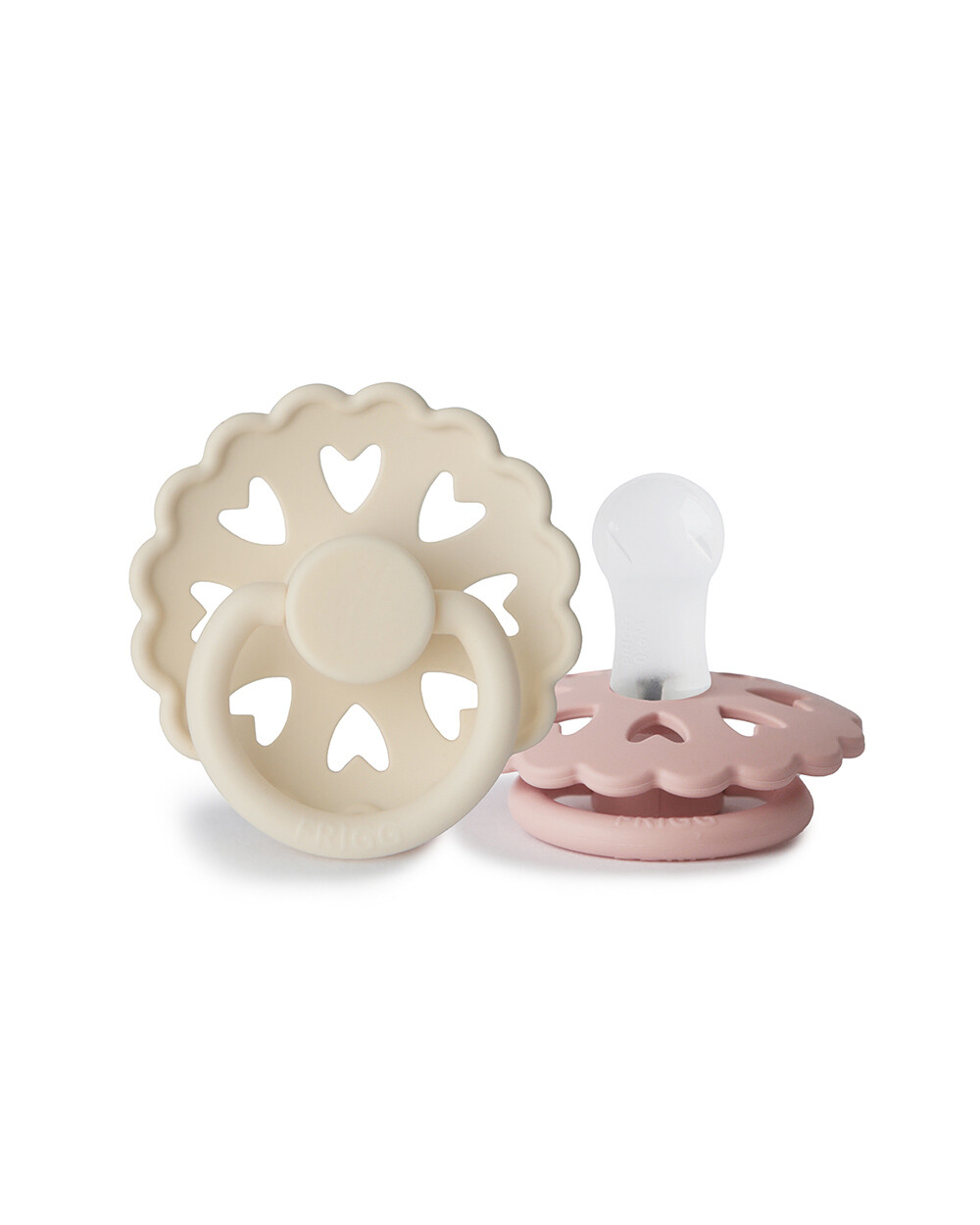 Lot de 2 sucettes Fairytale silicone Coloris duckling/girl  Frigg