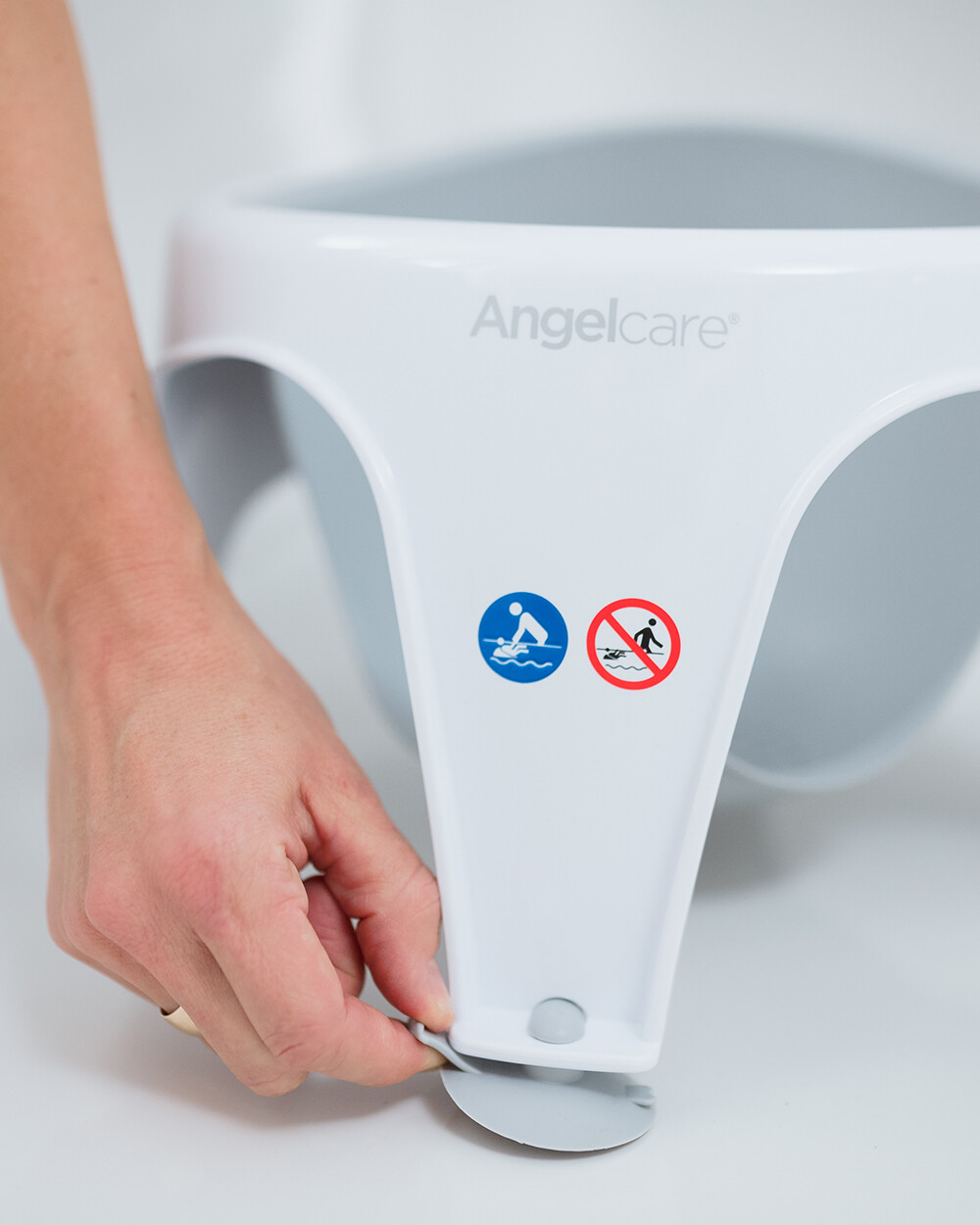 Anneau de bain Coloris gris Angelcare