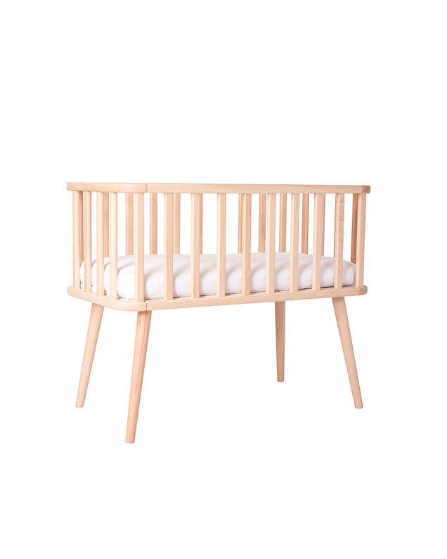 Berceau Fantine 40x80 cm Coloris bois Natalys