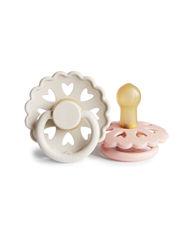 Lot de 2 sucettes Fairytale latex Coloris duckling/girl  Frigg