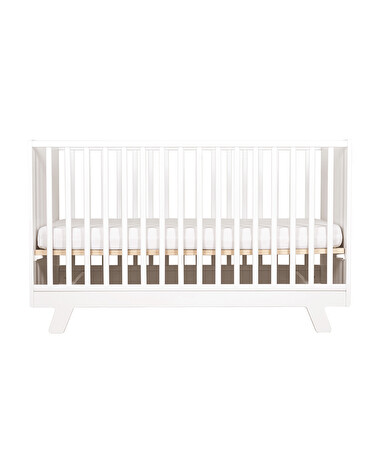 Lit &eacute;volutif Lubin 70x140 cm Coloris blanc  Natalys