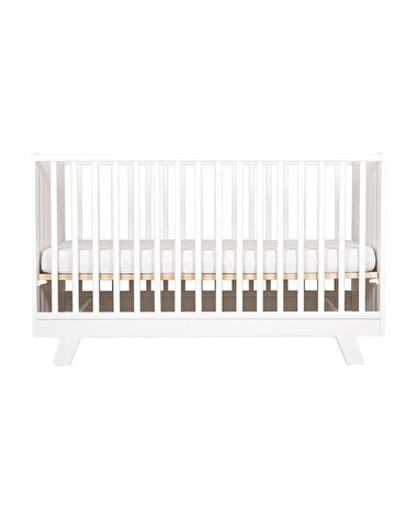 Lit &eacute;volutif Lubin 70x140 cm Coloris blanc  Natalys