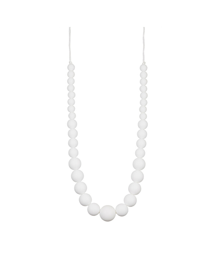 Collier d'allaitement Louise Coloris blanc  Minty Wendy