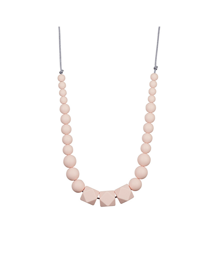 Collier d'allaitement Constance Coloris rose perle Minty Wendy
