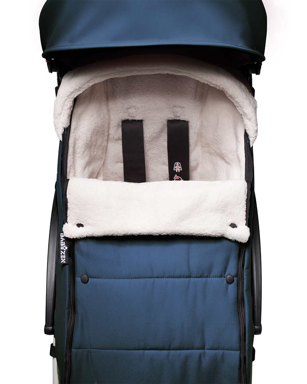 Chanceli&egrave;re poussette YOYO Coloris bleu marine  Stokke