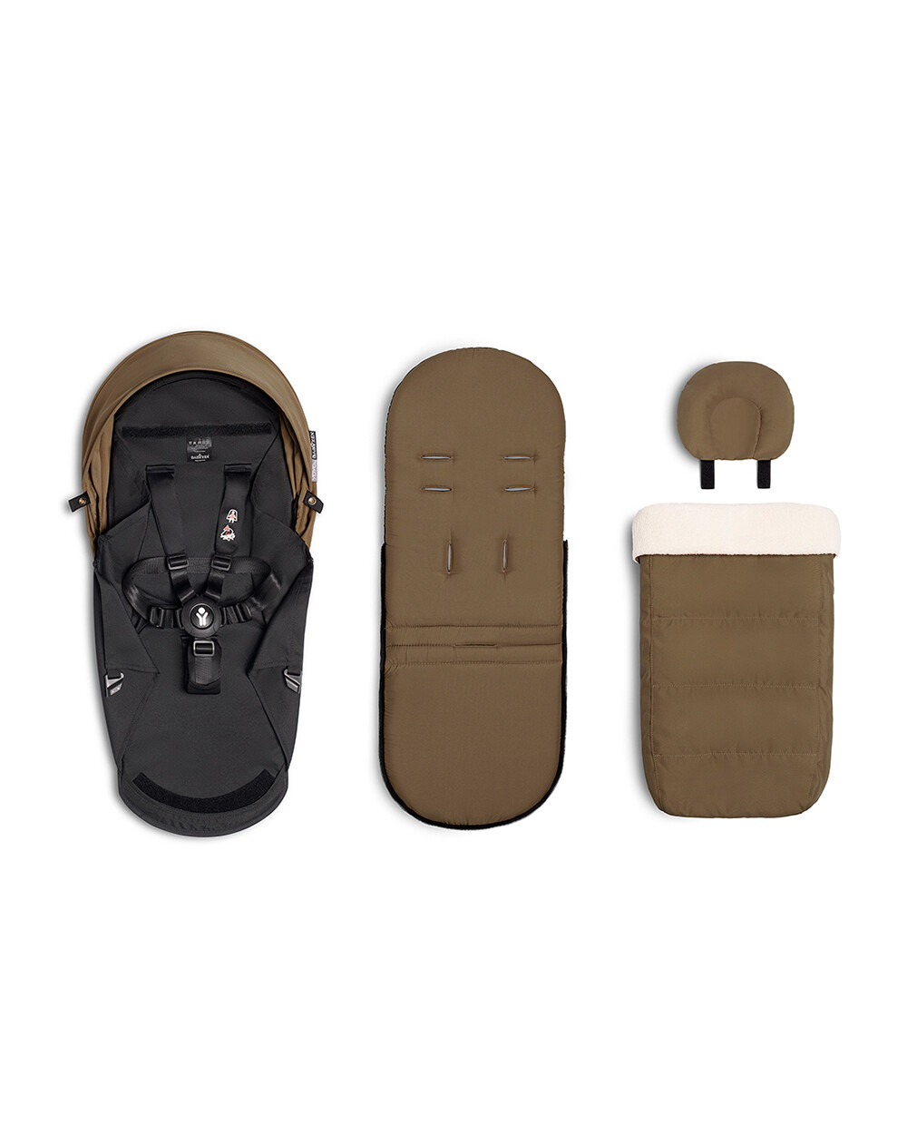 Pack poussette nouveau-né YOYO 0+ Coloris toffee Stokke