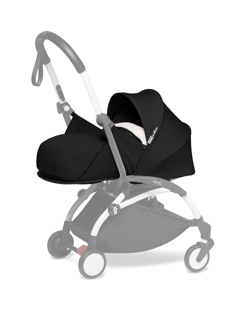Pack poussette nouveau-né YOYO 0+ Coloris noir Stokke