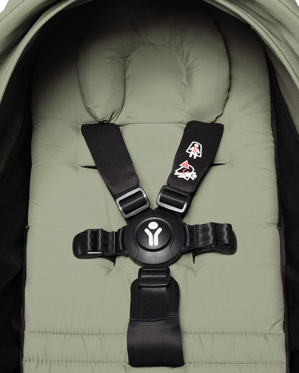 Pack poussette nouveau-né YOYO 0+ Coloris olive Stokke