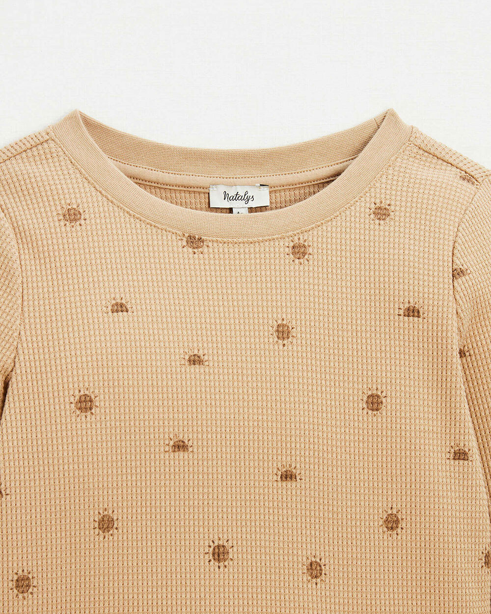 Tee shirt en coton Imprim&eacute; soleil  Natalys