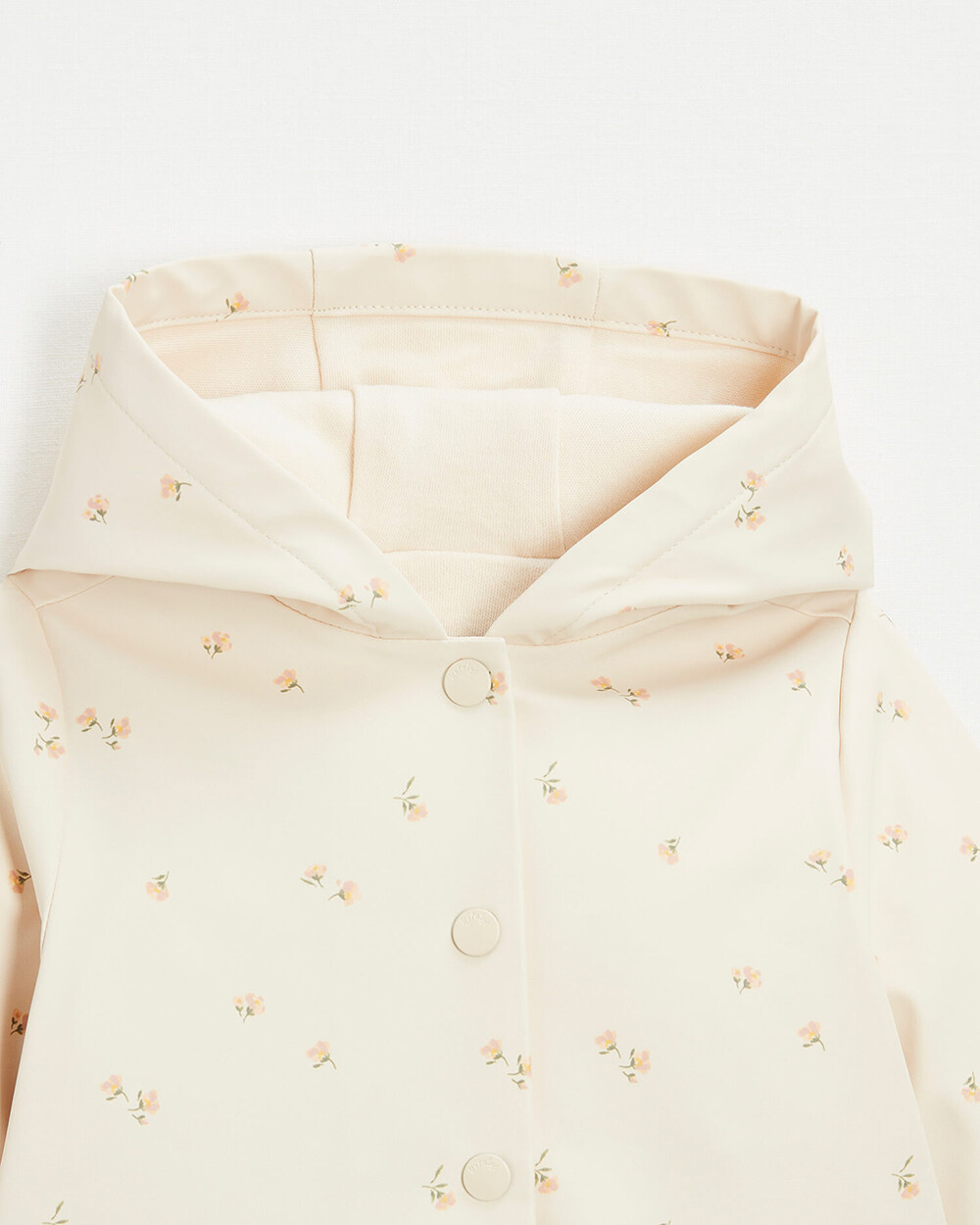 Imperm&eacute;able en gomme Imprim&eacute; fleurs  Natalys