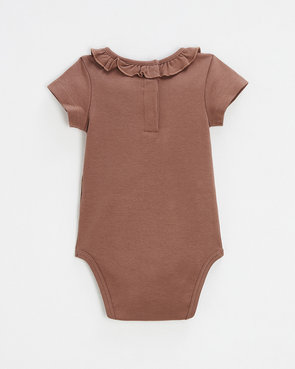 Body ajour&eacute;e manches courtes Coloris rose fonc&eacute;  Natalys