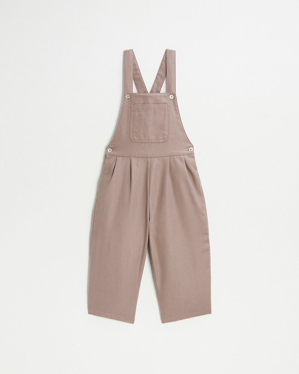 Salopette en twill Coloris rose  Natalys
