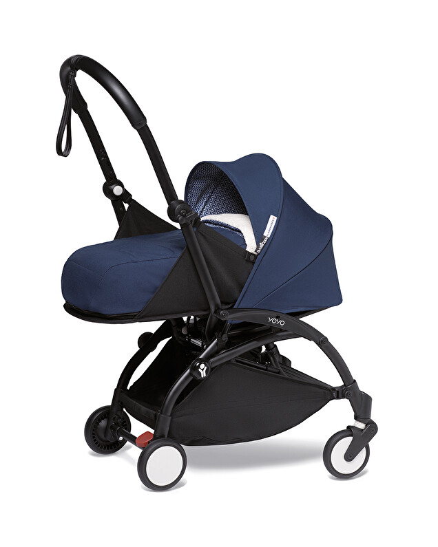 Pack poussette nouveau-né YOYO 0+ Coloris bleu marine Stokke