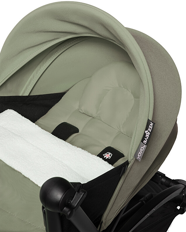 Pack poussette nouveau-né YOYO 0+ Coloris olive Stokke
