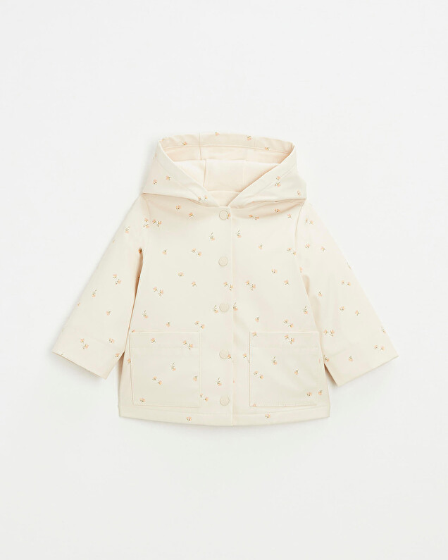 Imperméable en gomme Imprimé fleurs Natalys