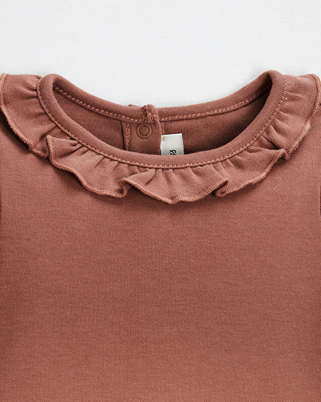 Body ajourée manches courtes Coloris rose foncé Natalys