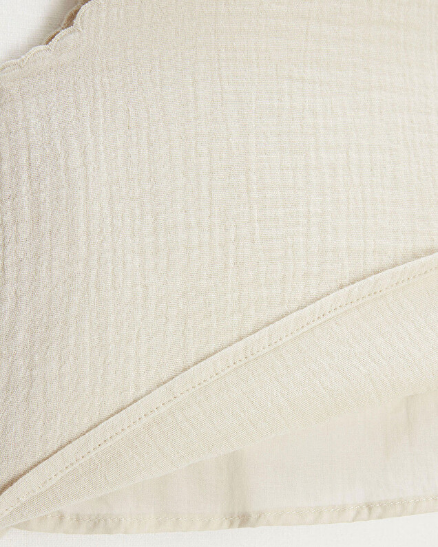 Blouse sans manches brodée Coloris naturel Natalys
