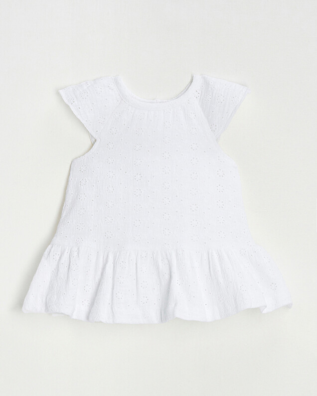 Robe en broderie anglaise Coloris écru Natalys