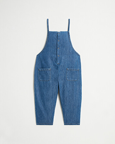 Combinaison en denim Coloris bleu  Natalys