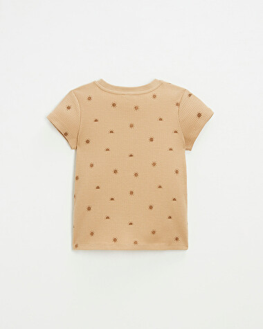 Tee shirt manches courtes Imprim&eacute; soleil  Natalys