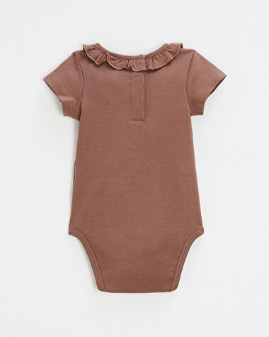 Body ajour&eacute;e manches courtes Coloris rose fonc&eacute;  Natalys