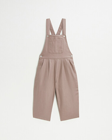 Salopette en twill Coloris rose  Natalys