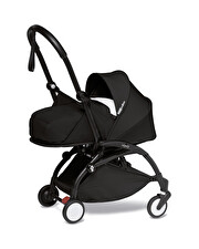 Pack poussette nouveau-né YOYO 0+ Coloris noir Stokke