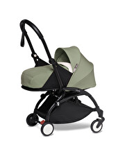 Pack poussette nouveau-né YOYO 0+ Coloris olive Stokke