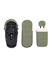 Pack poussette nouveau-né YOYO 0+ Coloris olive Stokke