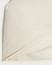 Blouse sans manches brod&eacute;e Coloris naturel  Natalys