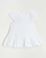 Robe en broderie anglaise Coloris &eacute;cru  Natalys