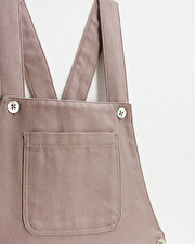 Salopette en twill Coloris rose  Natalys