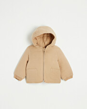 Veste ouatin&eacute; en gaze de coton Coloris camel  Natalys