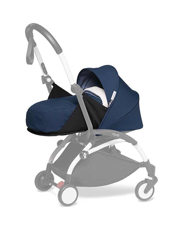 Pack poussette nouveau-né YOYO 0+ Coloris bleu marine Stokke