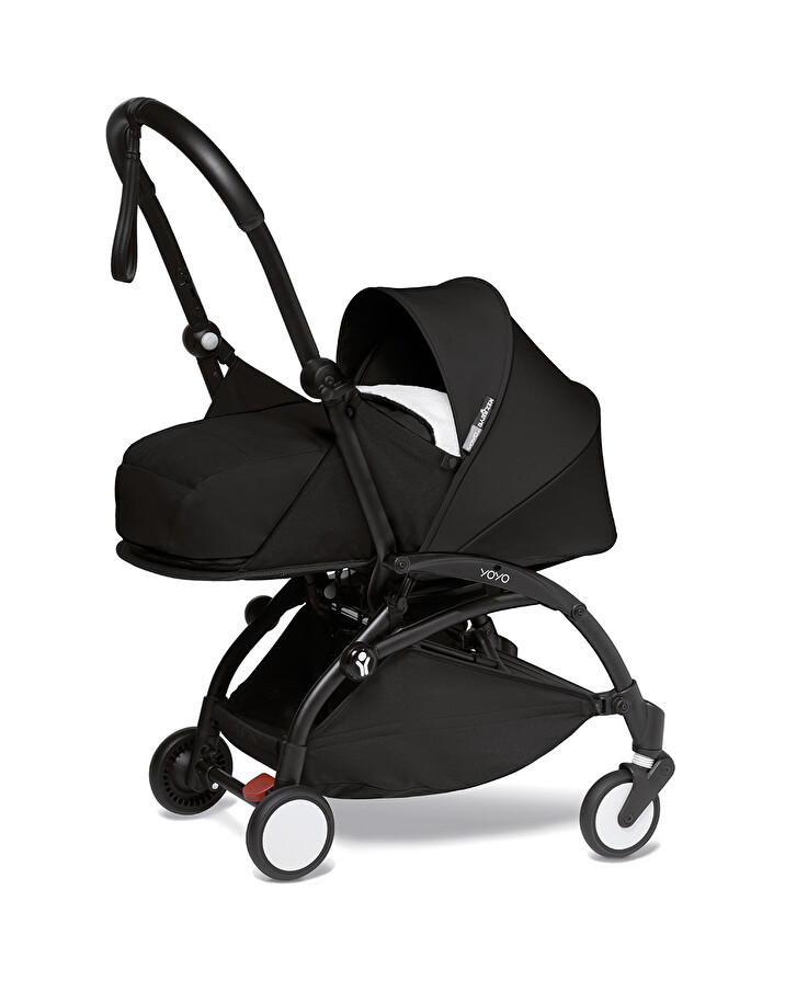 Pack poussette nouveau-né YOYO 0+ Coloris noir Stokke