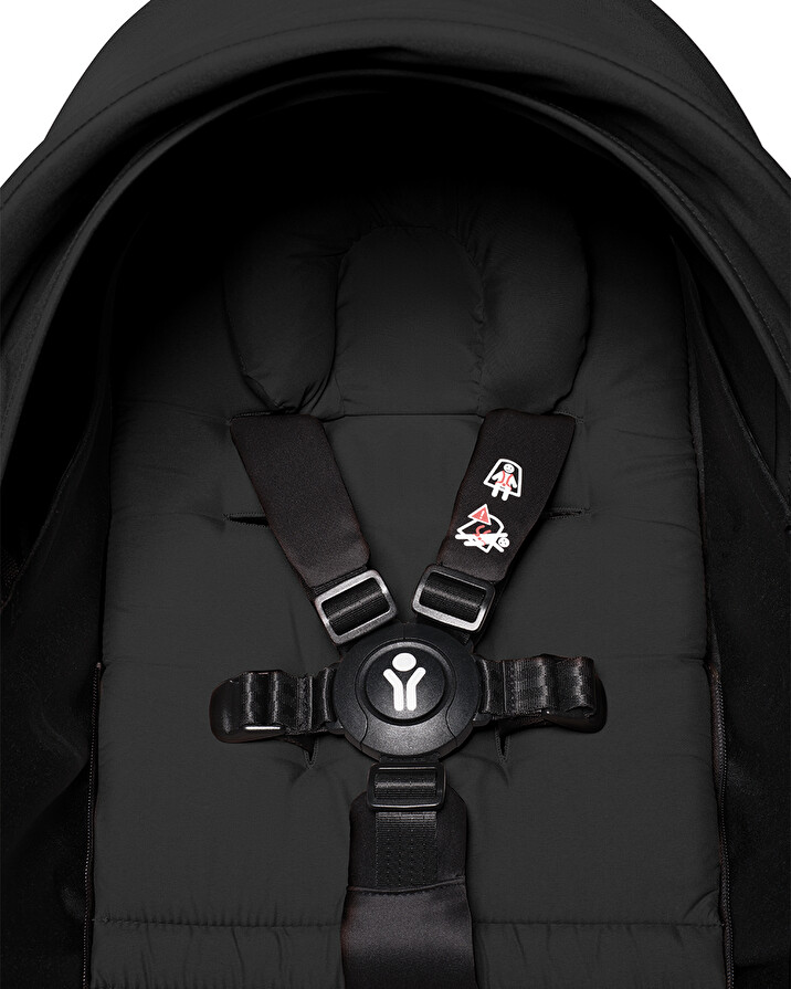 Pack poussette nouveau-né YOYO 0+ Coloris noir Stokke