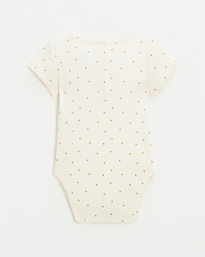 Body manches courtes Imprim&eacute; pois  Natalys