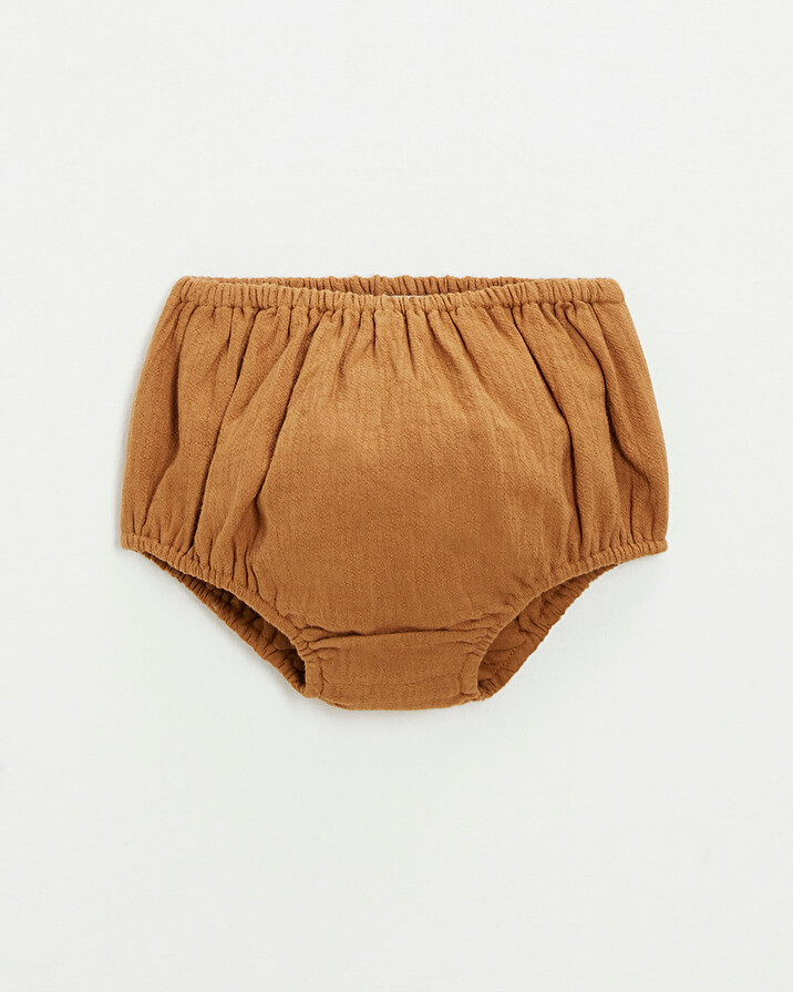 Robe en cr&ecirc;pe Coloris bronze  Natalys