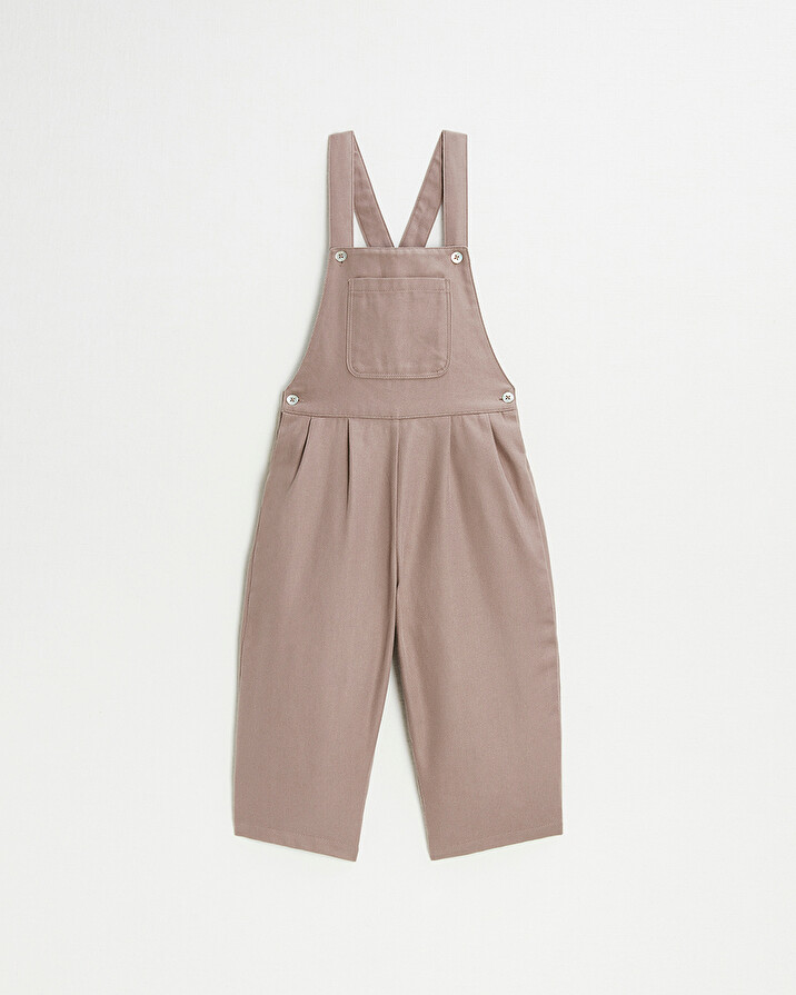 Salopette en twill Coloris rose  Natalys