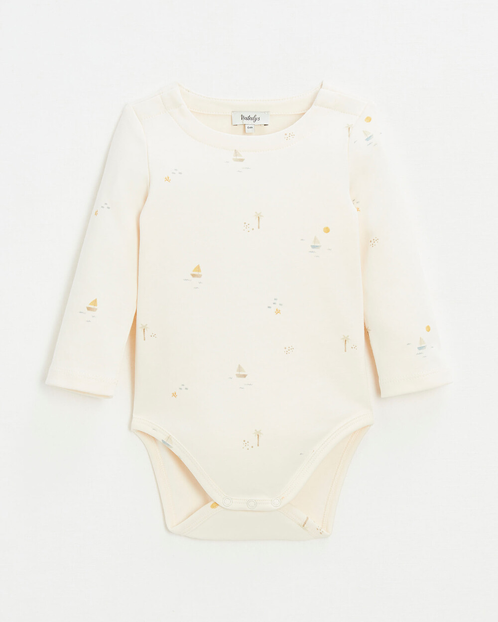 Body manches longues Imprim&eacute; marin  Natalys