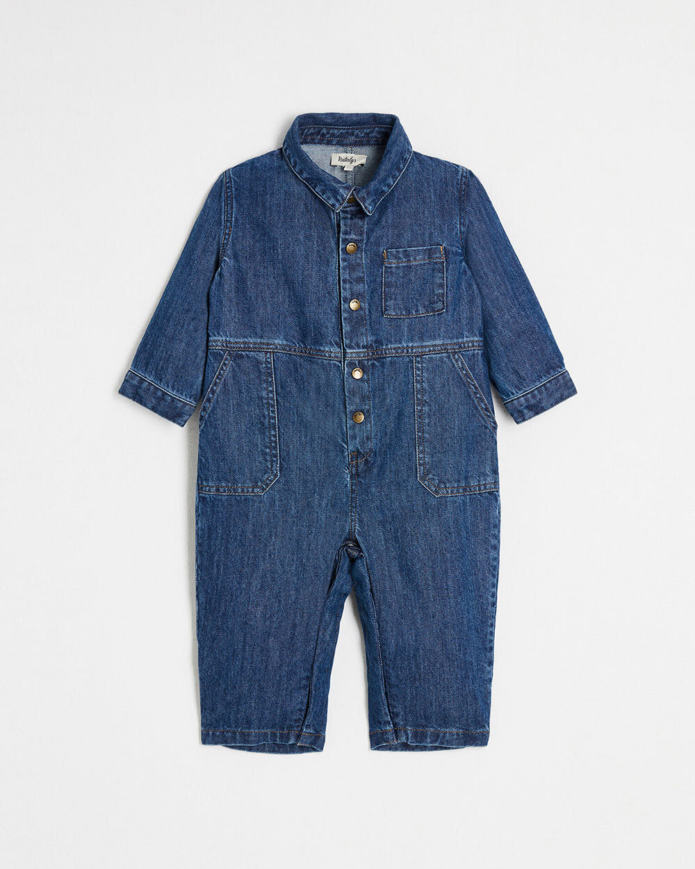Combinaison en denim Coloris bleu  Natalys