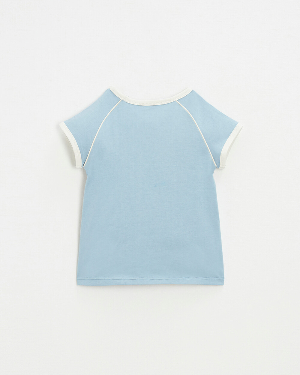 Tee shirt manches courtes Coloris bleu gris  Natalys