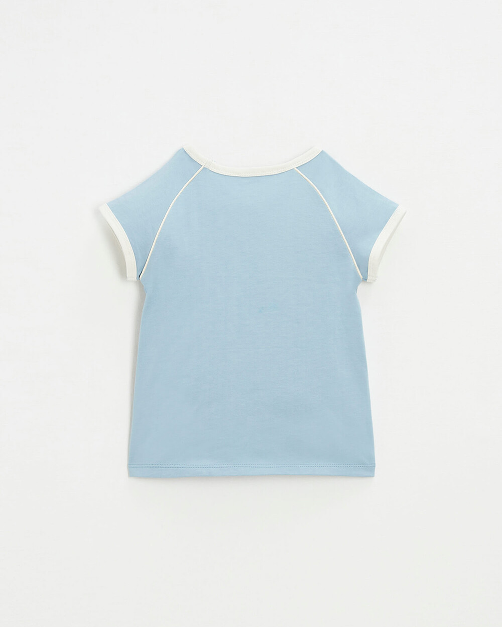 Tee shirt manches courtes Coloris bleu gris  Natalys