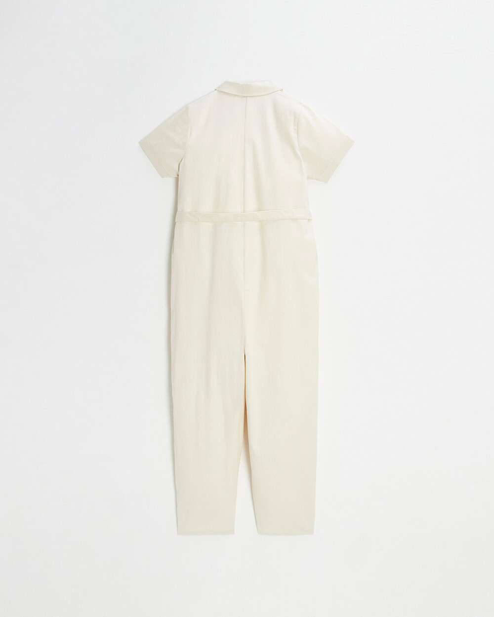 Combinaison longue en twill Coloris beige  Natalys
