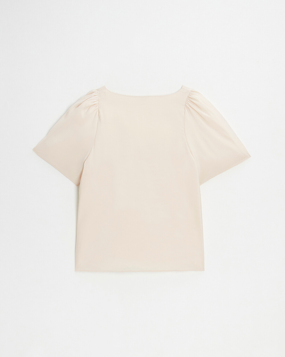 Blouse manches courtes Coloris rose p&acirc;le  Natalys