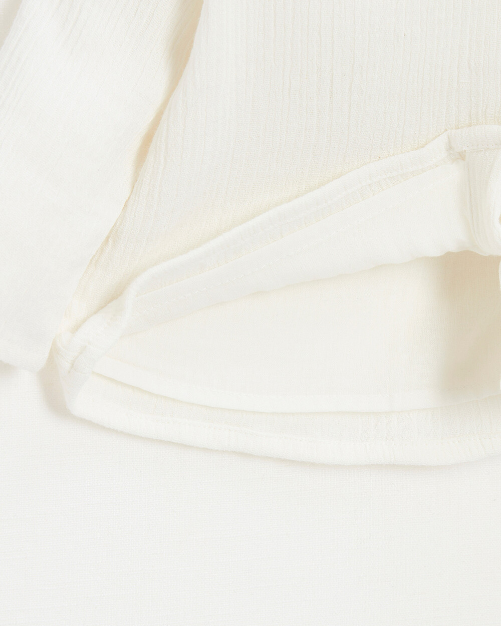 Blouse b&eacute;b&eacute; en gaze de coton bio   Natalys