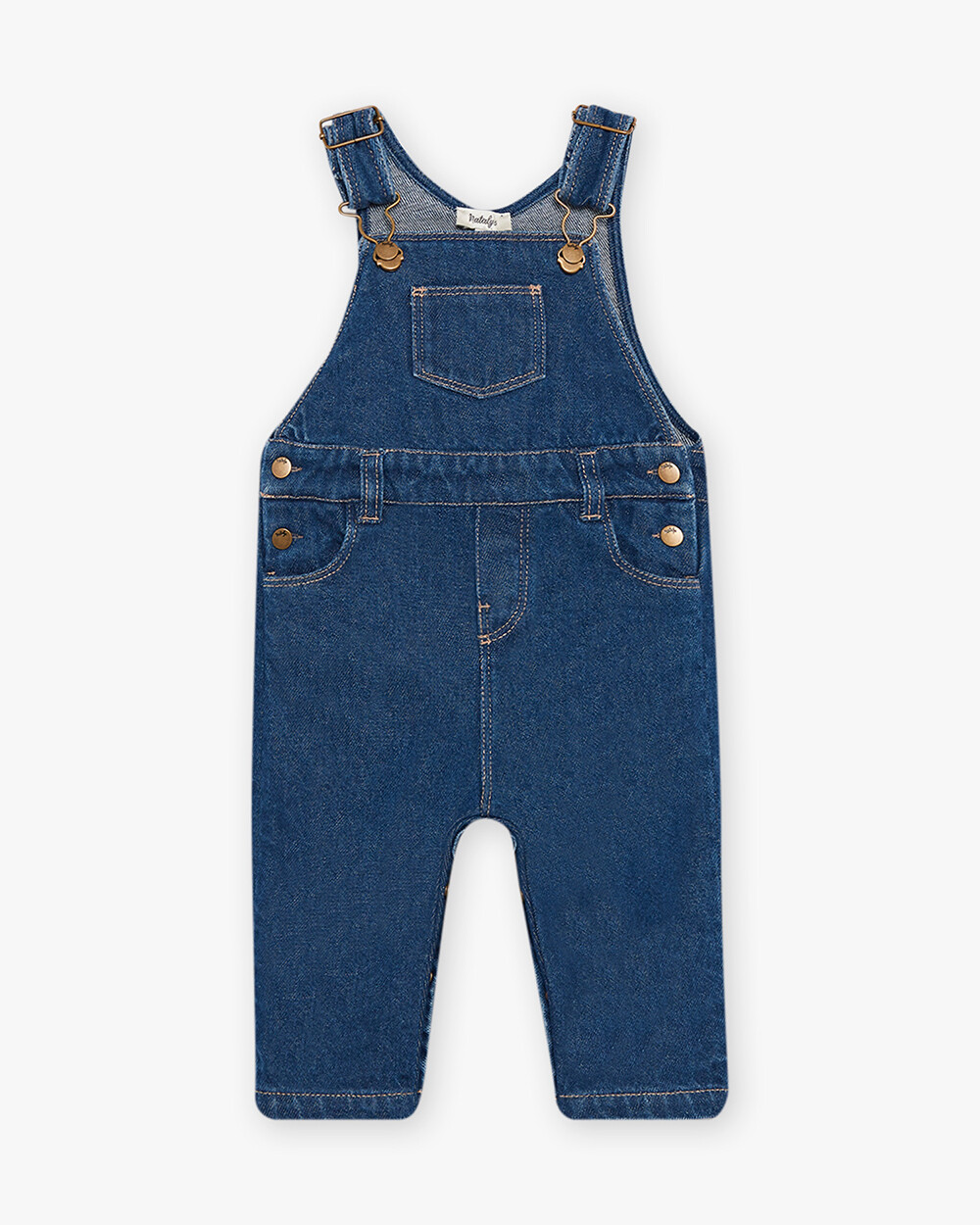 Salopette longue en denim   Natalys